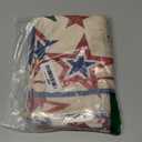 Horaldaily 4th of July Rectangular Tablecloth 6084 Inch, Patriotic Memorial Day Blue Red Star Independence Day Washable Table Cover for Party Picnic Dinner Decor