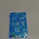 Sensory Maze Fidget, Sensory Toys Fidget Gel Filled Squishy Toy for Kids Adults Autism Stress Anxiety Relief Toys with Filled Goo for Calming Valentines Day Gifts for Him Her (Blue)