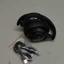 BERIBES Bluetooth Headphones Over Ear, 65H Playtime and 6 EQ Music Modes Wireless Headphones with Microphone, HiFi Stereo Foldable Lightweight Headset, Deep Bass for Home Office Cellphone PC Ect. (Black)