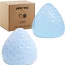 2-Pack Taba Squishy Strawberry Sensory Fidget Toys Adults, Anxiety Stress Relief Squeeze Toy, Soft Cute Kawaii Squishys for Desk, School (Blue)