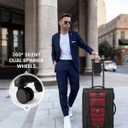 Carry On Luggage 22x14x9 Airline Approved, 22-Inch Suitcases with Spinner Wheels, Softside Carry-on Luggage with TSA Lock for Men Women Business Trip, Lightweight Large Capacity Luggage for Travel