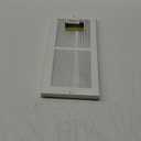 Imperial RG0033 Louvered Steel Painted Baseboard Return Air Grille, 14 x 6-Inch, White, Pack of 1