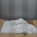 BEDAZZLED Queen Size Comforter Sets, White Bedding Comforter Set, 3 Pieces Pinch Pleat Bedding Sets with Comforter and Pillowcases Soft Farmhouse Shabby Chic Comforter for All Season (Queen(90*88))