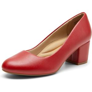 DREAM PAIRS Women's Pumps Low Chunky Block Heel Dress Shoes Closed Round Toe Comfortable Heels (10) DREAM PAIRS Women's Pumps Low Chunky Block Heel Dress Shoes Closed Round Toe Comfortable Heels (10)