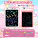 LCD Writing Tablet for Kids, Unicorn Girl Toys, Toddlers Toys Drawing Board, Educational Doodle Pad Kid Toy for 3 4 5 6 7 8 Year Old Girls Boys Easter Birthday Party Xmas Gift, 8.5inch (Pink)
