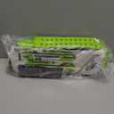 Toddler Car Truck Toys, Car Carrier Truck Toys for Kids Age 3-5 4-8, Foldable Car Track Sets with 2.8-Ft Race Track and 6 Die-Cast Race Cars, Truck Toys Gifts for 3 4 5 6 7 8+ Year Old Boys Girls(Green)