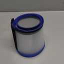 Dog Cone Collar with Enhanced Anti-Licking, Inflatable Dog Cone After Surgery, Adjustable Size with Soft Padding for Small Medium Large Dogs - Blue/L