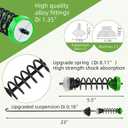 W11130362 Washer Suspension Rod Kit for Whirlpool Maytag Kenmore Washer Parts, 23.3in Fit Replaces WTW5000DW3 WTW5000DW2 MVWX655DW1 MVWC565FW1 W10594080 W10735786 W10748956 | 2026 Upgraded by PANDEELS