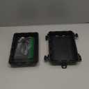 Outdoor Extension Cord Box, Large Waterproof Electrical Cord Box (9.05x6.61x2.67inch) Cable Connection Safety Protector Cover IP54 Water-resistant for Power Strip, Holiday Light and Decorations, Black