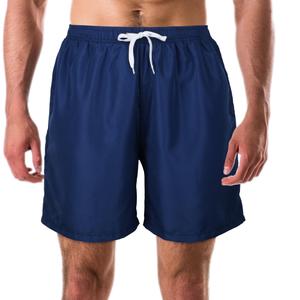 Srnede Mens Swim Trunks Swimsuit Trunks Swim Shorts Swimwear Navy (Blue)