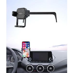 Car Phone Holder for Nissan Sentra 2020-2025, Altima 2021-2024, 7" Screen | Universal Mechanical clip Cell phone Mount Accessories Fit iPhone Android,Automobile Cradle GPS Dashboard Navigation Bracket