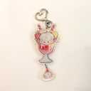 Love and Deepspace Sylus Game Cute Acrylic Keychain Handmade Cosplay Peripheral Props Gift Game Accessories (Buffy Cup-Sylus)