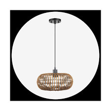 Globe Plug-in FITZ Pendant Light Hanging Light Fixture For Living Room NEW