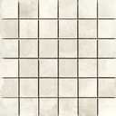 Emser Tile A41BORIWH1212MO2 Emser Tile A41BORI1212MO2 Borigni - Square Mosaic Wall Tile - Smooth Concrete Visual