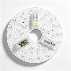 5.3 Inch LED Ceiling Fan Light Replacement, 15W 1500LM Triac Dimmable LED Module, 3000K/4200K/6500K 3 Color, ETL Listed Round Retrofit Light Board for Ceiling Lamp Bedroom Kitchen Living Room