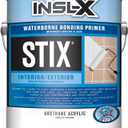 INSL-X SXA11009A-01 Stix Acrylic Waterborne Bonding Primer, 1 Gallon, White, 128 Fl Oz