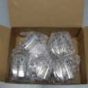 Stainless Steel WB03X24818 Gas Stove Knobs Replacement for GE Range Stove, Compatible with GE JGB6, JGB7, JGB8, JGBS Series, Replace AP5989029, PS11729081, 5 Pack (Not Universal)