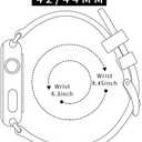 Compatible with Apple Watch Series 11 10 46mm Strap Genuine Leather Replacement Watchband with Gun Metal Hardware for Apple Watch Series 9 8 7 45mm 6 SE 5 4 44mm 3 2 1 42mm, Black