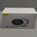 Desk Heater,600W Energy Efficient Small Desk heater for Indoor Use,PTC Fast Heating Ceramic Space Heater for Bedroom Home Office Indoor Use(White)