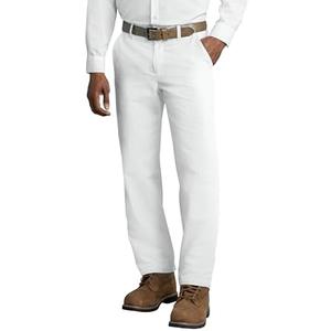 Red Kap Men's Wrinkle-Free Regular Fit Twill Blend Work Pants, Size 34