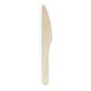 Vegware Compostable Wooden Knife, Case of 1000, Disposable Knives, Renewable Sustainably Sourced Birchwood, Sturdy and Strong, Perfect For Hot or Cold Food
