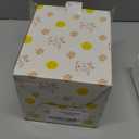 Elanze Designs Flying Unicorn 100MM Sturdy Wind Up Musical Glitter Water Snow Globe Figurine Decoration Plays Tune The Unicorn (Yellow)