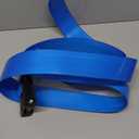 Posey 6546BL Premium EZ Clean Gait Belt with Spring-Loaded Buckle, Blue, 80"