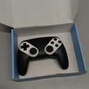 Gamrombo LED Wireless Controller for PS5, Compatible with PS5 Pro/Slim/PC, Dual Vibration, Macro/Turbo Function, 3.5mm Audio Jack, 6-Axis Motion Control Gamepad with Speaker