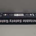 Reinforced Retractable Baby Gate, Mesh Dog Gate, Child Safety Gate for Doorways, Stairs, Hallways, Indoor/Outdoor, Wide Openings -33.5" Tall, Width up to 55" Gray