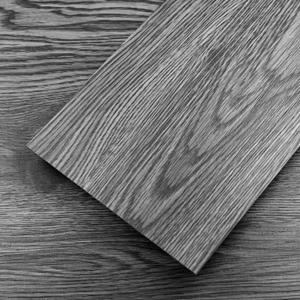 12-Pack 18 Sq. Ft Peel and Stick Floor Tiles,Deep Grey Vinyl Wood Plank,Self-Adhesive Waterproof for Bedroom, Kitchen, Living Room Home Decor (36In6In)