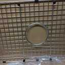 Serene Valley Sink Bottom Grid 22" X 14-1/2", Centered Drain with Corner Radius 3/8", Sink Protector SVH2215C