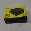 CORSAIR CX650 80 Plus Bronze Non Modular Low-Noise ATX 650 Watt Power Supply - NA - Black