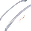 Front Grille Hood Molding Trim Chrome Compatible with Mini Cooper R55 R56 R57 R58 R59 2011-2015 Replace 51112751624 51132751040 not Fit for Mini Cooper S or Honeycomb Grille (Chrome)