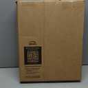 Mayfair Cassel Slow Close Toilet Seat, Easy Clean, Non Slip Premium Wood Seat, Easy Install, Made in USA, Round, White