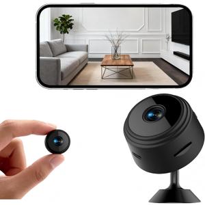 KeuangXpet 1080P Hidden Camera with Night Vision - Indoor Camera Wireless for Home Security, Compatible with Smartphone(2.4Ghz WiFi only)