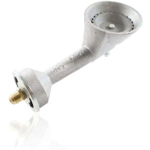 Gas ONE Propane High Pressure Cast-Iron Round Burner Head with Brass Fitting Orifice