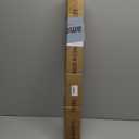 Brushed Nickel Curtain Rods for Windows 28 to 48 Inch,Adjustable Drapery Rods with Aluminum End Cap and Full Surround Brackets,1-Inch Window Curtain Rod for Wall and Ceiling Mount