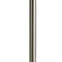 ZCCZ Toilet Paper Holder with Storage - Free Standing Tissue Dispenser - Nickel Finish - Holds up to 5 Mega Rolls - No Tools Required for Assembly - Durable and Stylish Bathroom Accessory