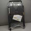 Simple Deluxe Step Stool Foldable, 3 Step Ladder Portable Ladder with Wide Anti-Slip Pedal, Step Stool for, Lightweight Step Ladder for Home Kitchen and Outdoor, Black (2 Step Large)