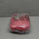 Realspring Inflatable Sofa Bean Bag Lounge Chair Lazy Sofa Folding Portable Chair for Living Room Bedroom Balcony Reading Room (Red, 2 Pcs)