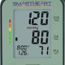 Smartheart Adult Cuff Arm Home Automatic Digital Blood Pressure Monitor Without Tube Black 1 Each