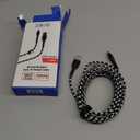  Adaptive Fast Charger Wall Charger, 10 Foot Braided Sync