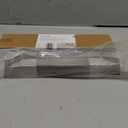 LIWEIKE Brushed Nickel Shower Foot Rest Bar Wall Mount Shower Stool for Shaving Legs Non-Slip Scrub Shower Foot Step Square Corner Shower Shaver Foot Rest