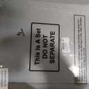Zonon 5 Pcs Polycarbonate Clear Plastic Sheets, 12" X 18" X 0.02"