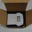 Puroma Lock Box, Key Lock Box Wall Mount & Portable Combination Lockbox with Resettable Code, Security Lockbox for Outside House Keys, Apartment Realtors Spare Keys Storage (1 Pack, Gray)