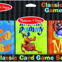 Melissa & Doug Classic Card Games Set - Old Maid, Go Fish, Rummy - FSC Certified