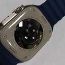Apple Watch Ultra 2 [GPS + Cellular, 49mm] - Titanium Case with Blue Ocean Band, One Size 
