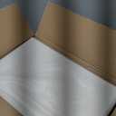 KINGFOM Leather Makeup Organizer with 3 Drawers, 2 Tier Cosmetic Storage Organizer for vanity Dresser Countertop and Bathroom Vanity, Beauty Holder for Lipstick Brush Skincare (Beige)