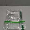 Zezzxu 3 Pack Clear Plastic Take Out Food Containers, Square Cake Slice Containers with Hinged Lids, Disposable To Go Boxes for Cookies, Desserts, Fruits, Salads, Sandwiches