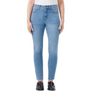 KIRKLAND Signature Women's High-Rise Skinny Jeans, Cotton Blend, 28-inch Inseam, 18